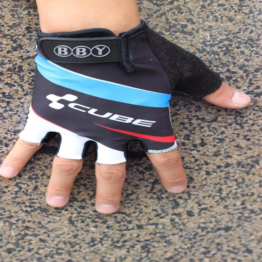 2022 Pro Team Summer Cycling Hlaf Gloves de ciclismo Accesorios B7253Y