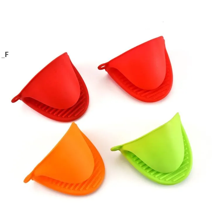 Baking Silicone Heat Insulation Clip Mitt Anti Scalding Slip Gloves Household Bowl Ovens Microwave Oven Tray Pot Dish Bowls Mitts BBA13513