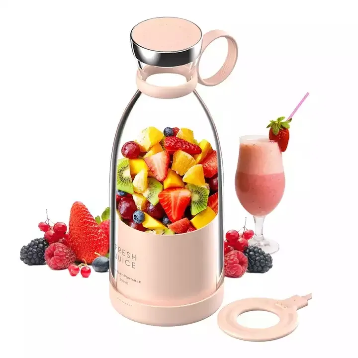 Draagbare blender fles elektrische sinaasappel sinaasappel draadloze verse sapextractors mixer smoothie citrus squeezer kogel blender wll1573