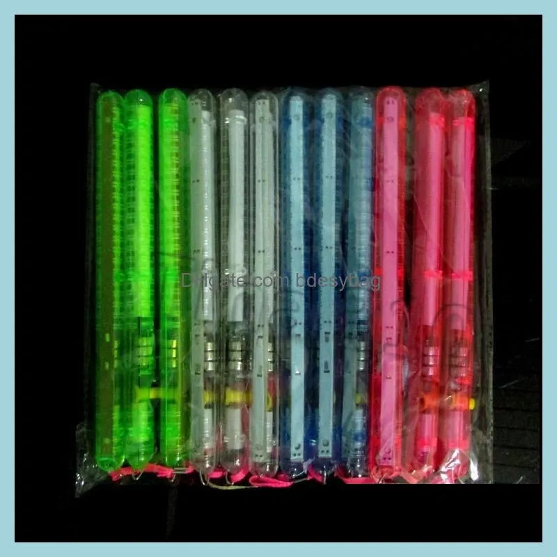 flashing wand led glow light up stick colorful glow sticks concert party atmosphere props favors party supplies t2g5060