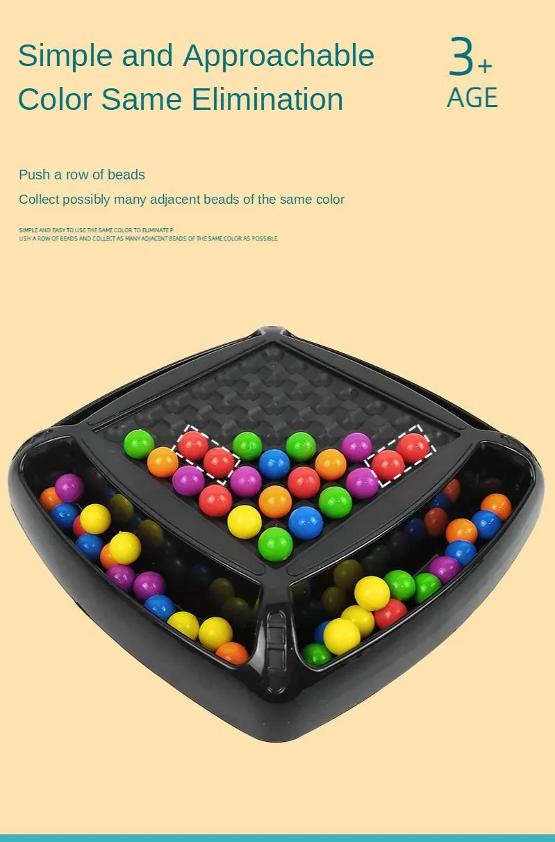 Rainbow Ball Elimination Board Strategy Juegos Juguetes Juguetes Set ...
