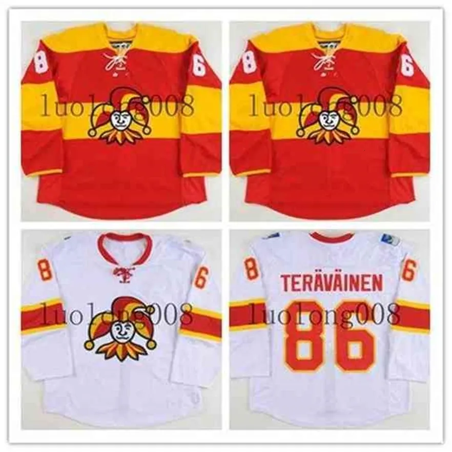 MTH 2019 2020 homens Jokerit Helsínquia 86 TeuVo Teravainen Hóquei Jersey Bordado Personalizar Qualquer Número e Nome Camisolas