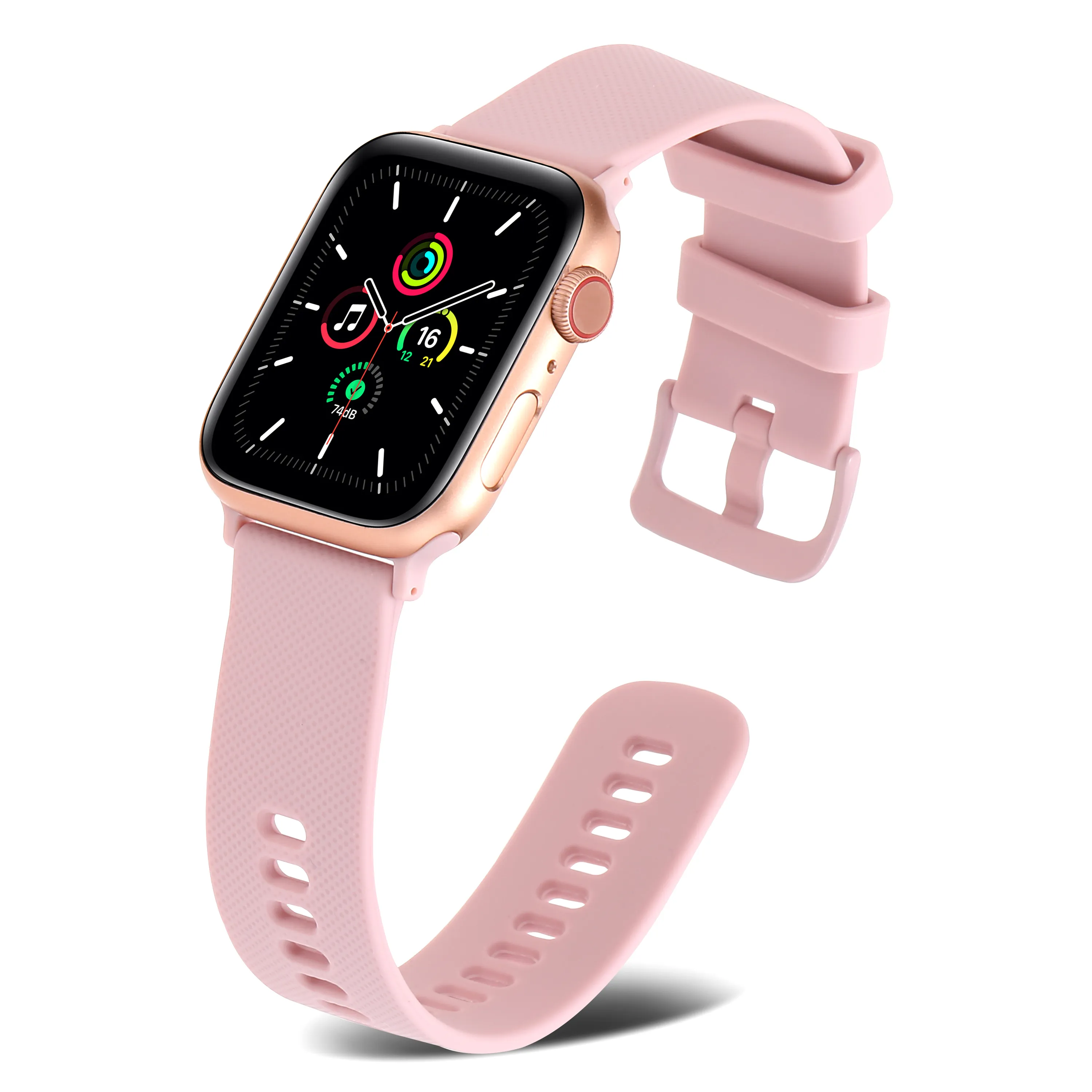 Bracelet pour Apple Watch 40mm - Bracelet en or pour Apple Watch Series SE  40mm 