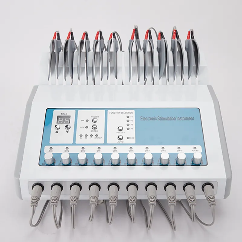 EMS Fitness Electron Spierstimulatie Machine Vetverlies Heal Care Pijn verlichting Elektronische Puls Microcurrent Therapie Body Vormen Spierstimulator Salon Spa -gebruik