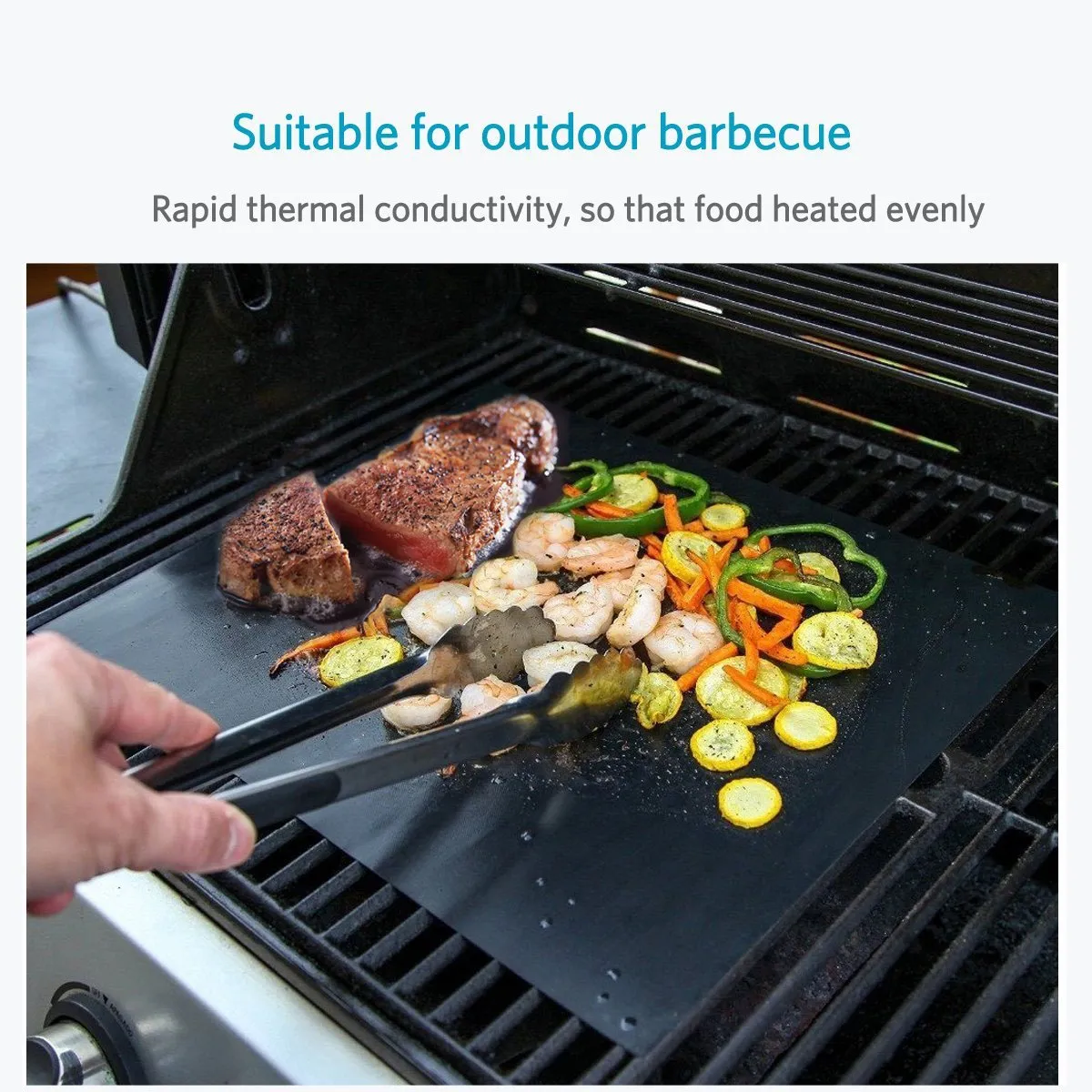 Cooking mat for bbq shop