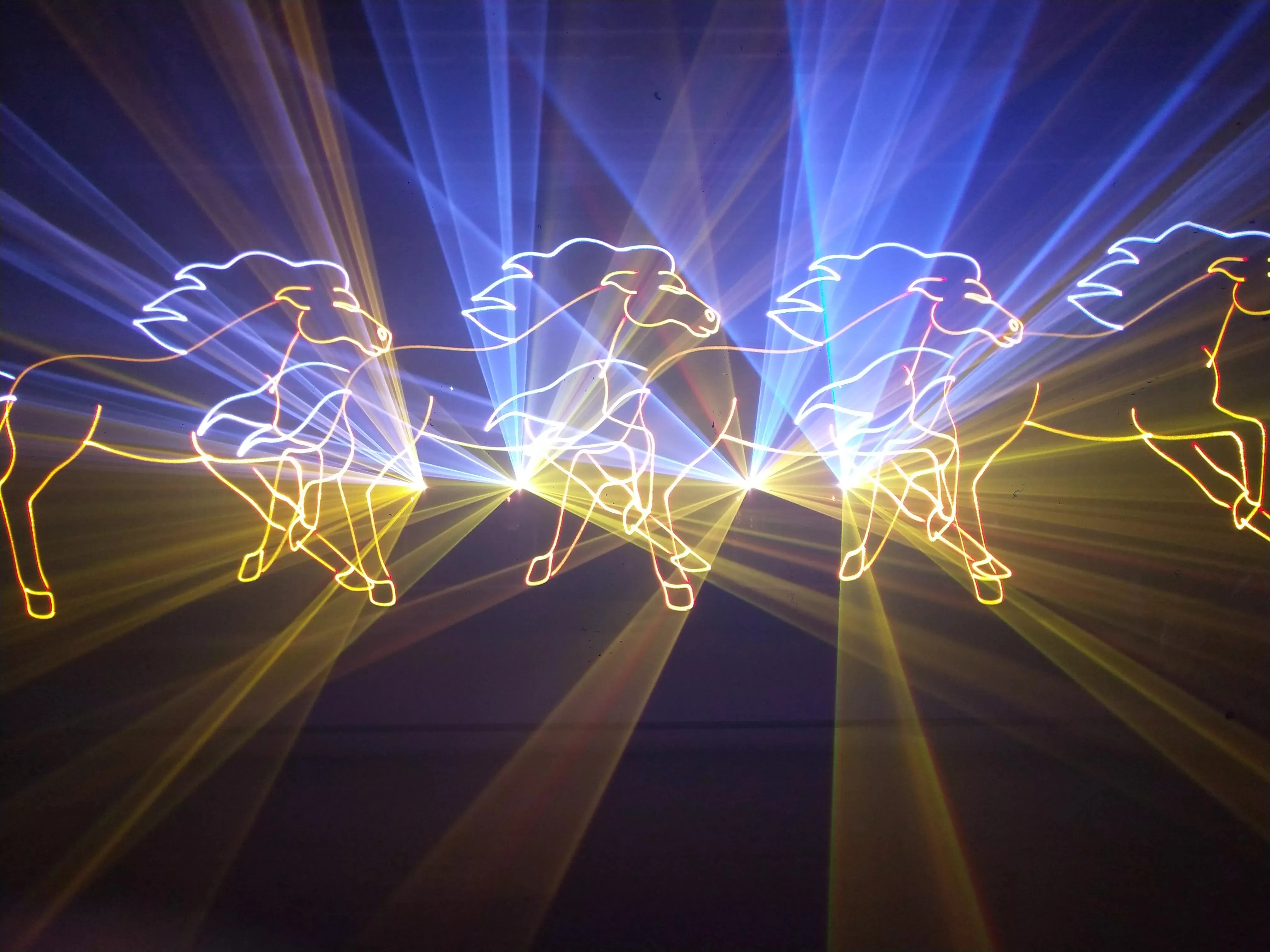 Effet de scène d'équipement de fête d'éclairage de scène de lumière laser