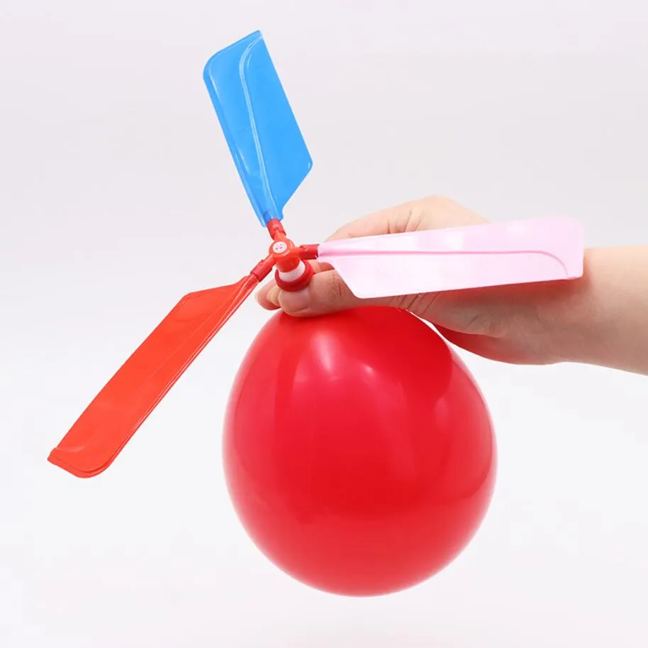 Party Saciosts Воздушный шар вертолет творческие игрушки портативный на открытом воздухе, играющий в летающий баллон рождения день рождения украшения дети подарок