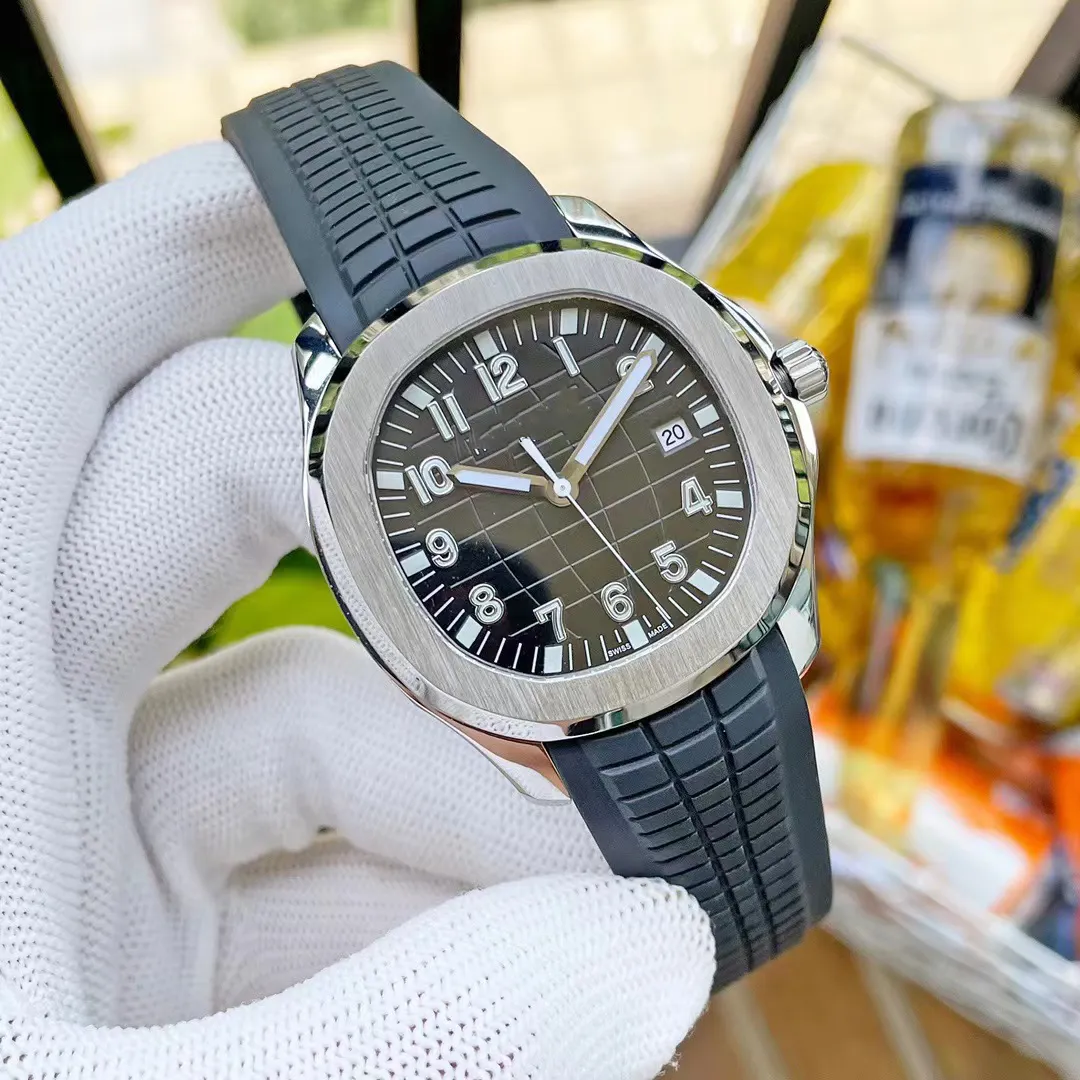 A Luxury Watch Various styles of brand watches 40mm Aquanaut Automatic 5167A 2813 Shanghai Movement Steel shell comfort rubber strap original buckle