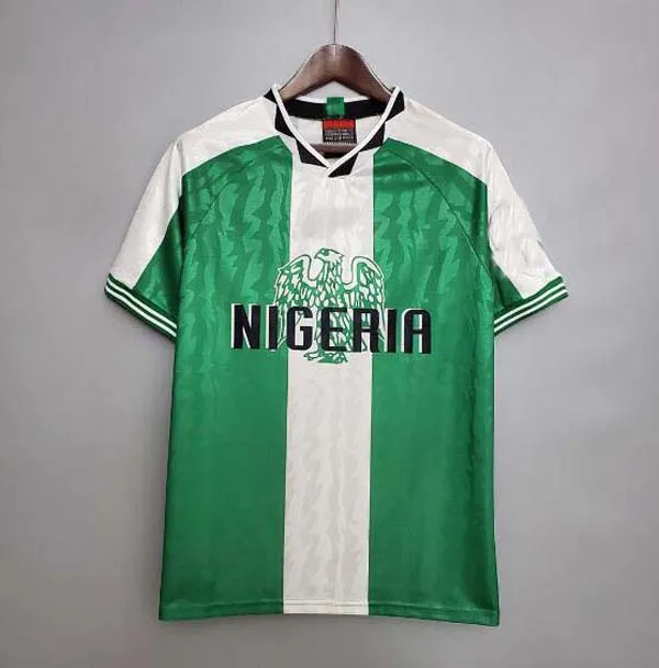 Austin Okocha's retro Nigeria kit