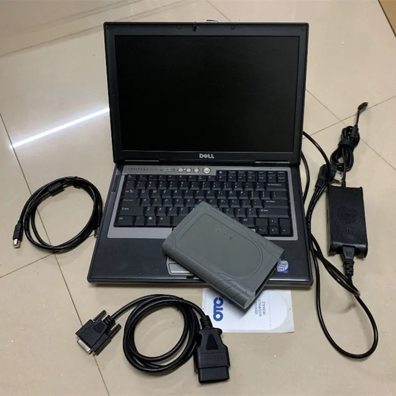 トヨタ診断スキャナーの自動ツールIT3グローバルTechStream VIM OBD HDD LAPTOP D630ケーブルフルコンピュータ