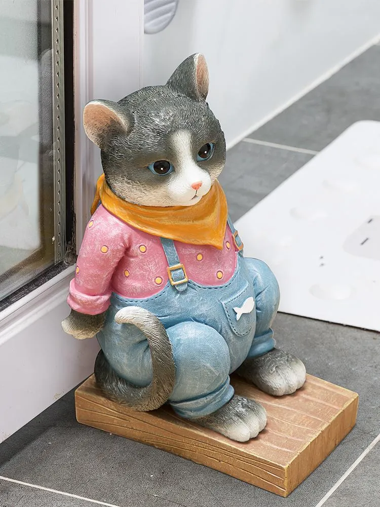 BUTÉE DE PORTE En Fer Coin Arrêt Dessin Animé Arrêts Animaux Pour EUR