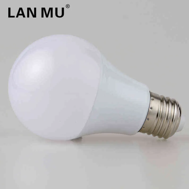 LED電球ランプE27 3W 5W 7W 9W 12W 15W 220V電球スマートICリアルパワースポットライト高輝度ランパダLEDボンビラH220428