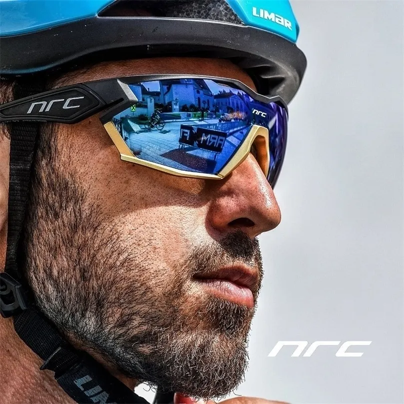 NRC PRide Pochromic Cycling Glasses man Mountain Bike Bicycle Sport Cycling  Sunglasses MTB Cycling Eyewear woman 220520