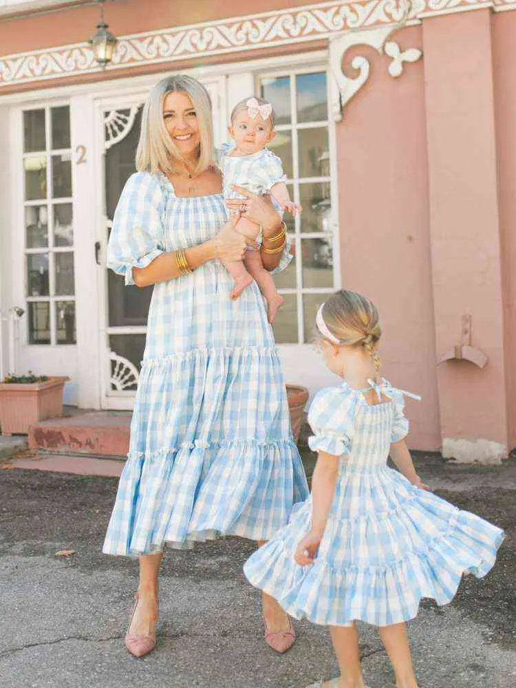 Robe assortie pour la famille, robes de fête pour adolescentes, tenues assorties pour la famille, robes maman et fille, carnaval maman et moi