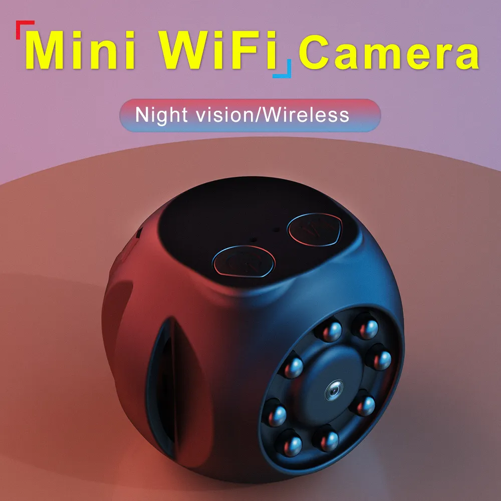 WK10 Mini Camera1080P Smart Home Security IR Night Wireless Mini Camcorder Surveillance Wifi Camera Real-time View Kids Cam Toys