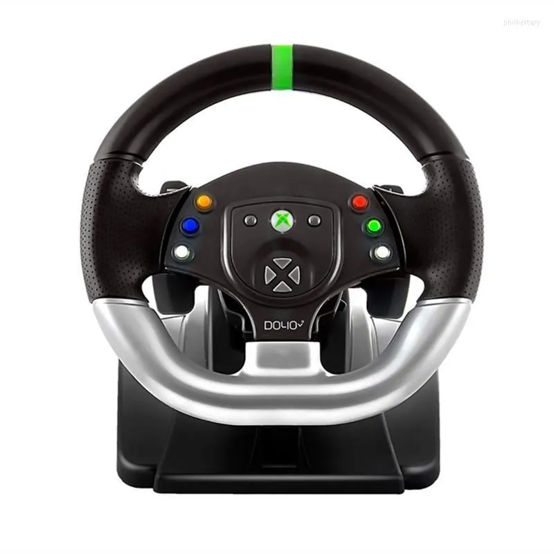 Spelkontroller Joysticks Doyo 180 ° Driving Gaming Racing Wheel Sim Steer Drive Controller för Xbox 360/PS 3/PC Xinput Dinput -lägen/Swit