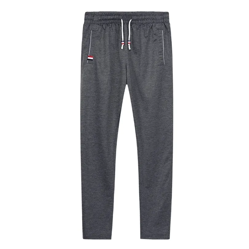 Printemps été hommes pantalons de plein air Joggers pantalons de survêtement piste Fitness Sport décontracté mode pantalon grande taille 220330