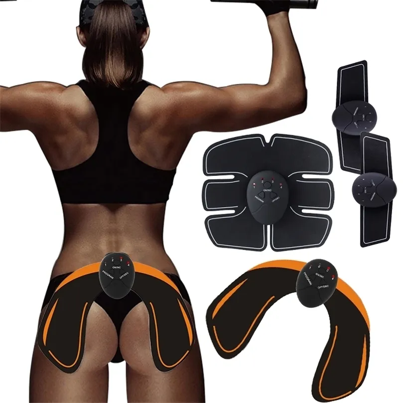 EMS Hip Trainer Muscle Stimulator ABS Fitness Fesses Butt Lifting Fesses Toner Minceur Masseur Unisexe 220701