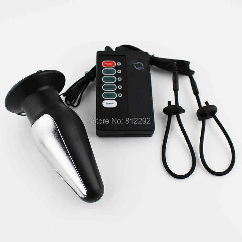 Nxy Sex Anal jouets extrême électro Bult Plug thérapie choc électrique Stimulation électrique jouets médicaux 1220