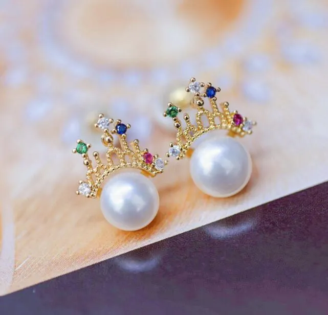 Earrings Charm Jewelry Big Small Pearl Long Earrings ET101 | Long pearl  earrings, Fancy earrings, Heart drop earrings
