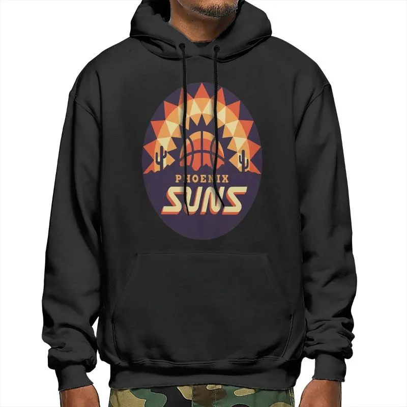 Herren Hoodies Sweatshirts Sun Rise Phoenix Arizona Basketball Fan Anime übergroß