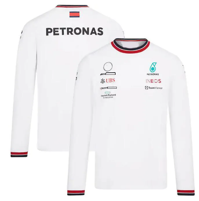 T-shirt F1 Formuła 1 Letnia koszula z długim rękawem z tym samym niestandardowym223k