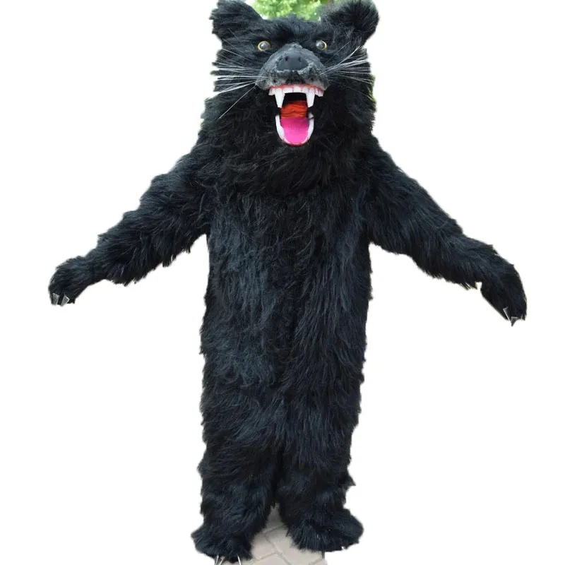 Halloween Brown/Black Bear Mascot Costume Tecknad karaktärdräkter Dräkt Vuxna Storlek Jul Carnival Party Outdoor Outfit Advertising Suits