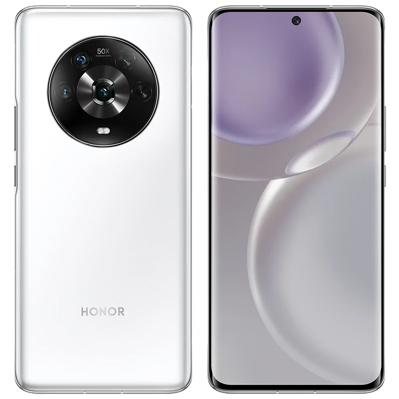 オリジナルのHuawei Honor Magic 4 5g携帯電話12GBのRAM 256GB 512GB ROM Snapdragon 8 Gen 1 50.0MP AI NFC Android 6.81 "OLED全画面指紋IDフェイススマート携帯電話