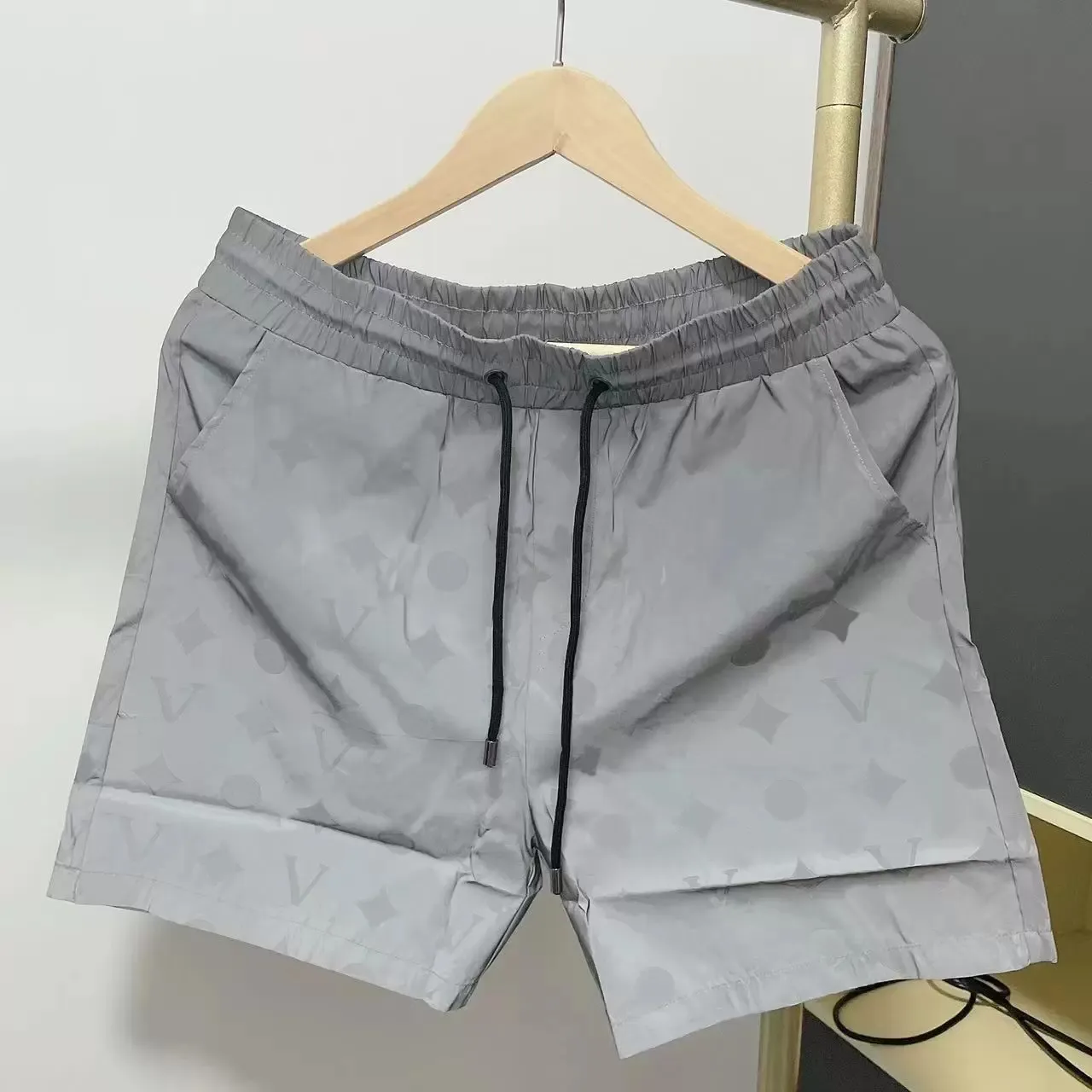 hommes créateur de mode tissu imperméable été hommes shorts marque vêtements maillots de bain pantalons de plage shorts de bain taille asiatique M-3xl