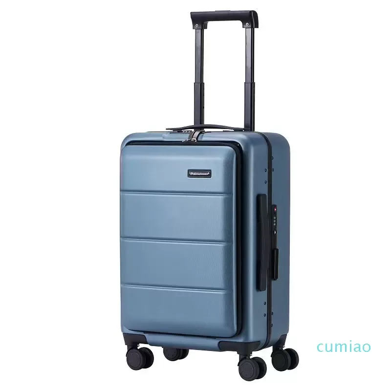 Sväskor 18 "20" 24 "26" tum ABS + PC resväska Laptopväska Universalhjul Bär på bagage Zipper Frame Travel Case Busine