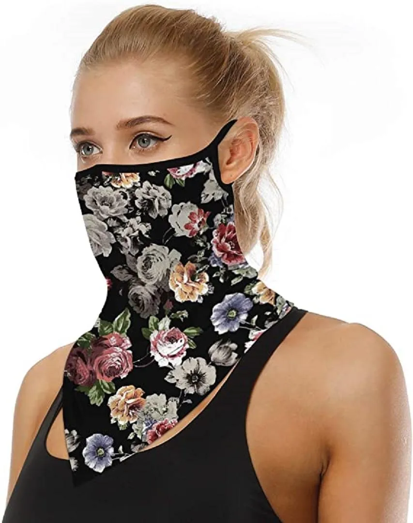 US Flag Face Bandana Neck Party Masks Gaiter Sun UV Dust Protection Reusable Half Scarf Motorcycle Cycling Mask For Men Women HH9-3141