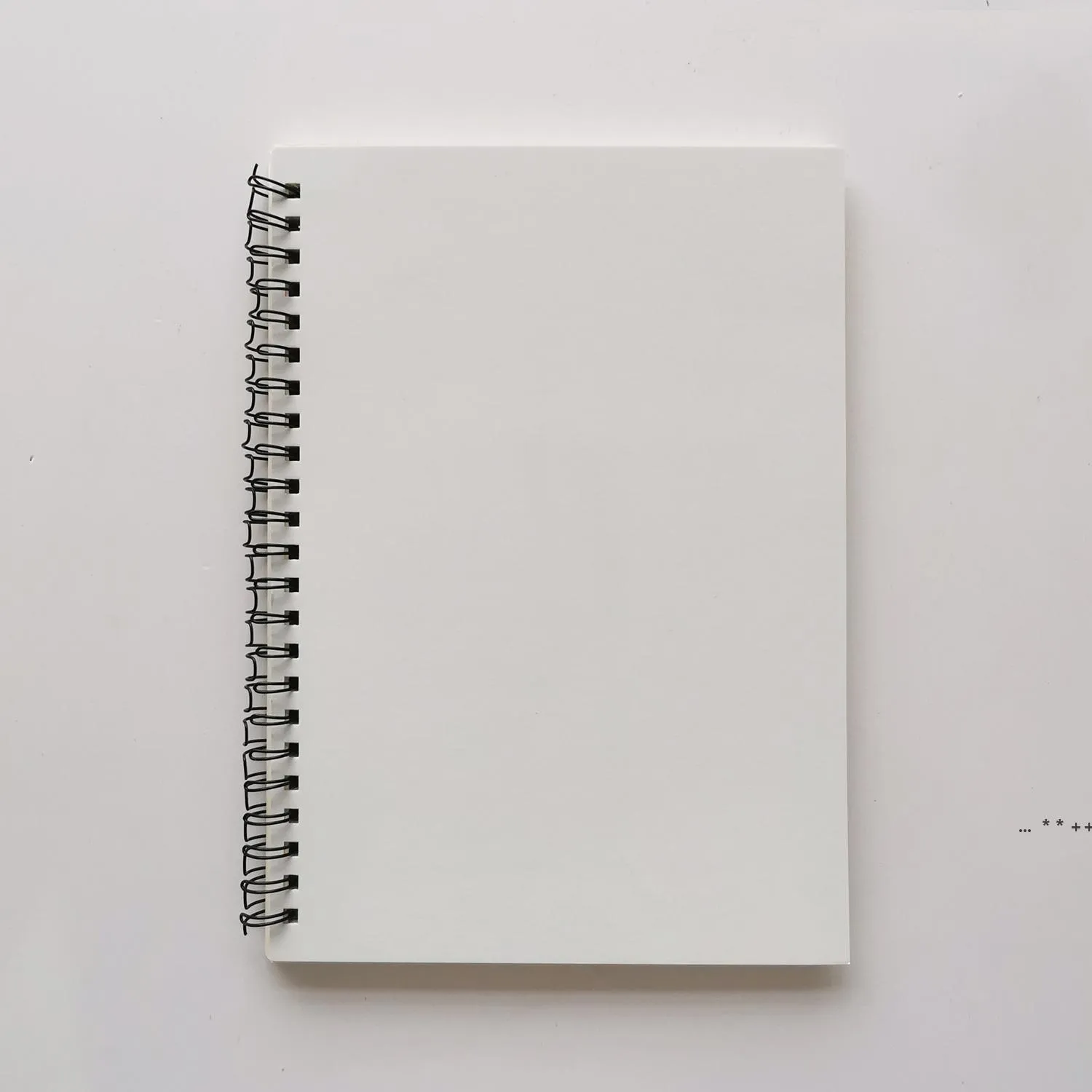 Wholesale Wholesale Sublimation Spiral Notebook Wire Bound Plain White ...
