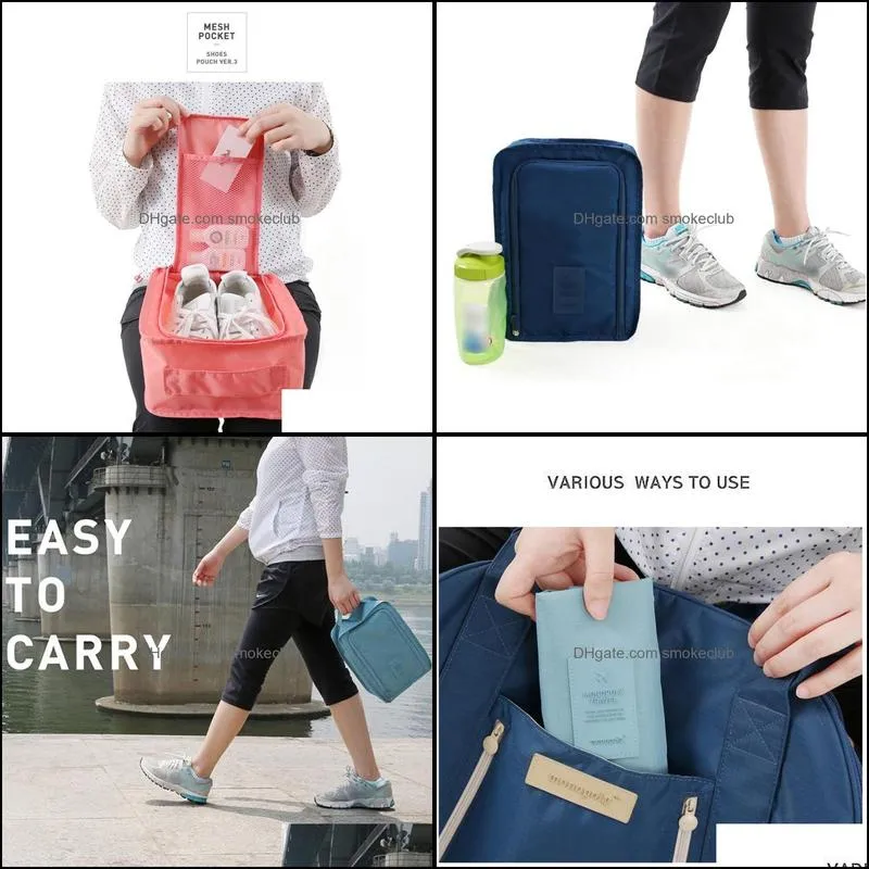1PCS Waterproof Shoe Travel Pouch Portable Tote Organizer Storage Bag Environmental
