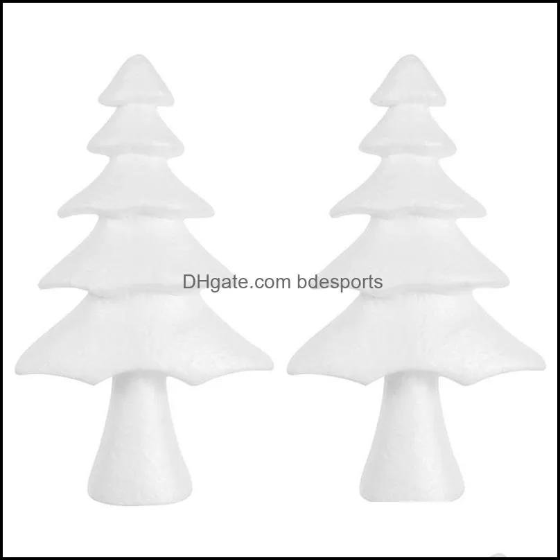 Christmas Decorations 2 Pcs DIY Tree Ornament Practical Desktop Adornment Decor