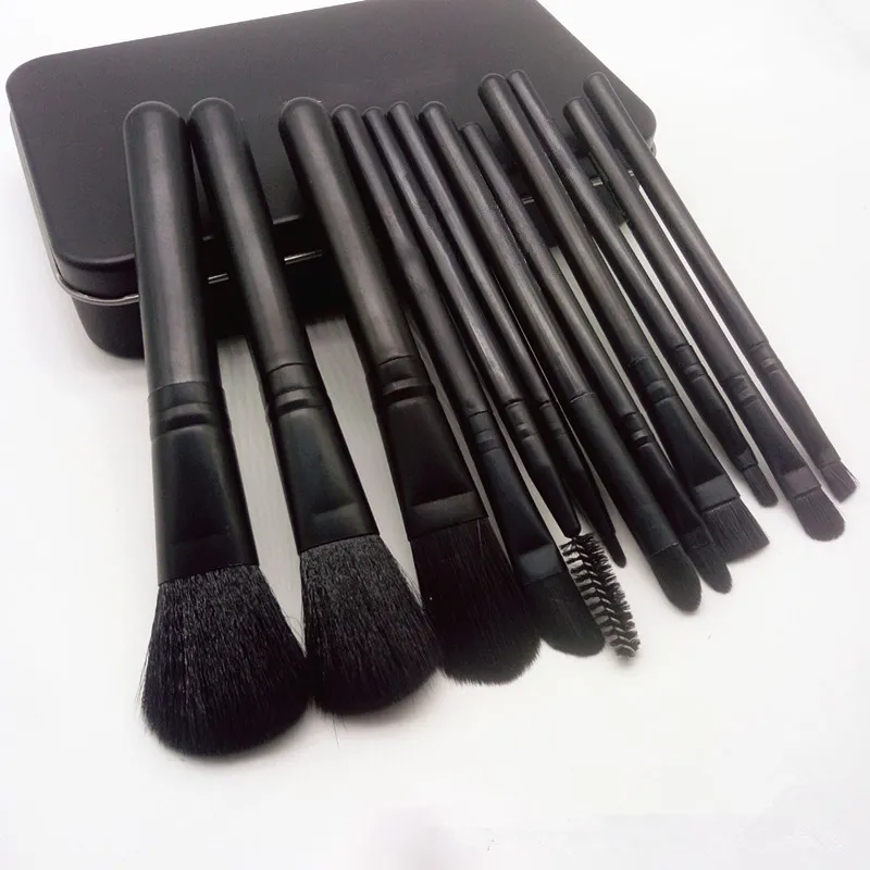 M أدوات المكياج 12 PCS Make Up Brushes مجموعة مجموعة Travel Beauty Profession