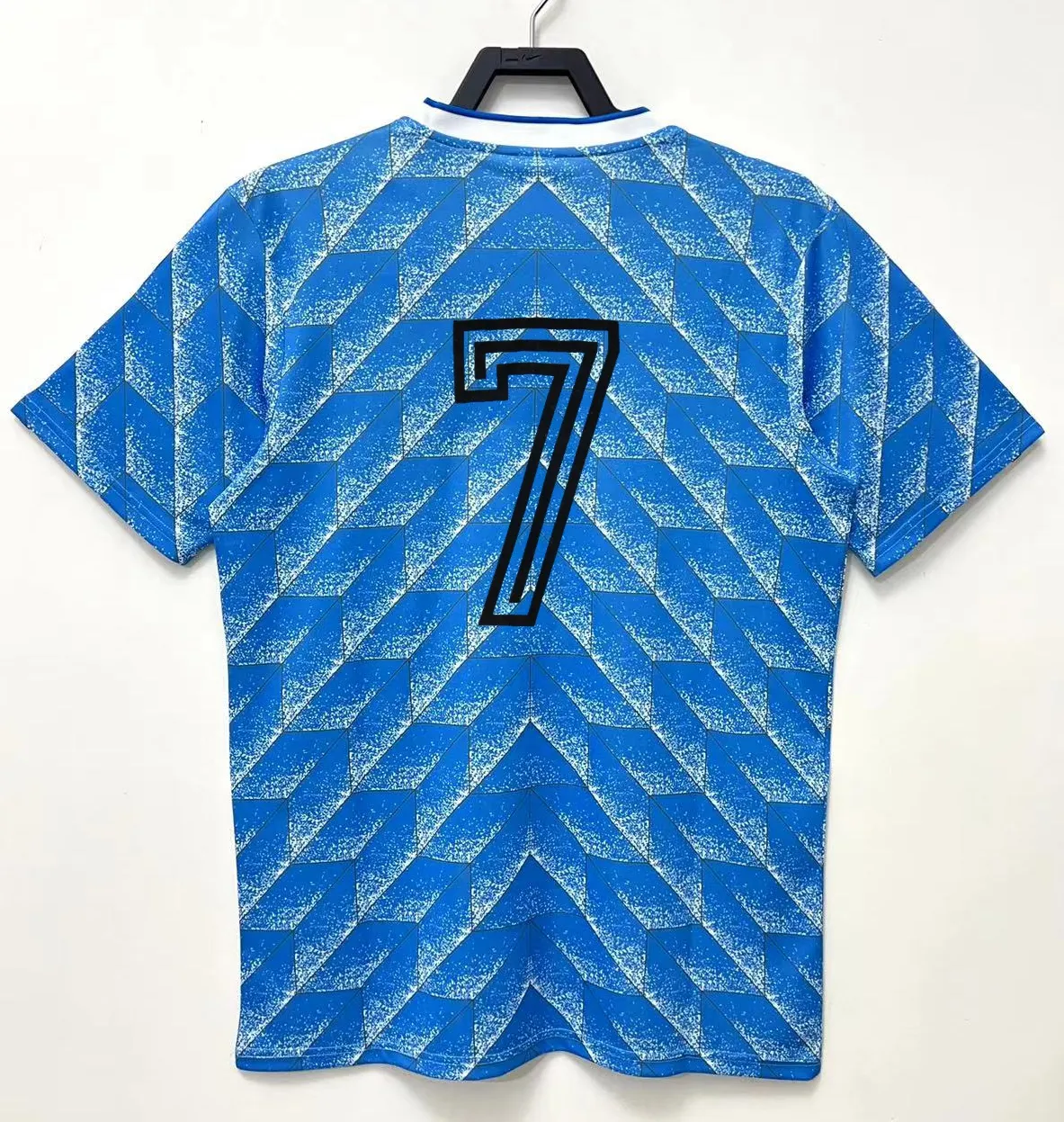 トップス 90s Football Tee Retro Soccer Jerseys: 1986 1988 1990 DDR East German Classic