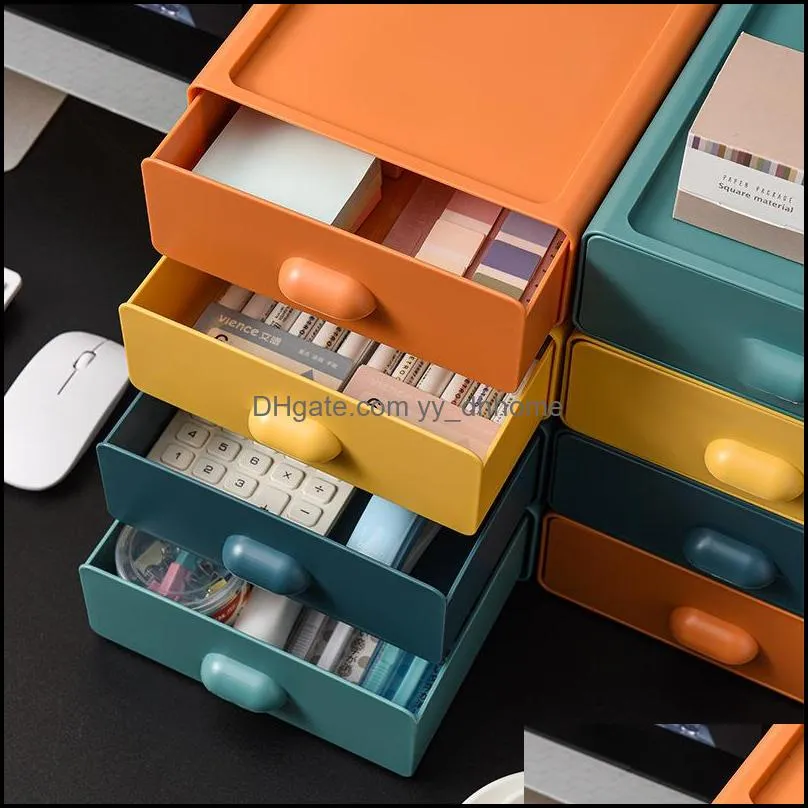 storage boxes office multi layer sorting box creaative desk drawer cosmetic bins fhl82-zwl498