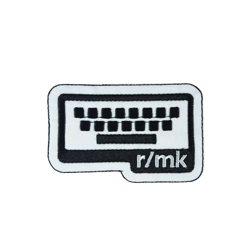 Mini Keyboard Sewing Notions Embroidery Patches Iron On For Clothing