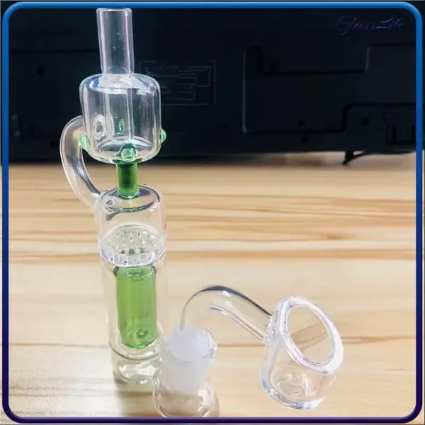 5.9 inç Mini Yağ Teçhizatları Harman Sigara Cam Borular Dab Teçhizatlar Cam Su Bongs Chicha Comb Perc Shisha ile 14mm Banger