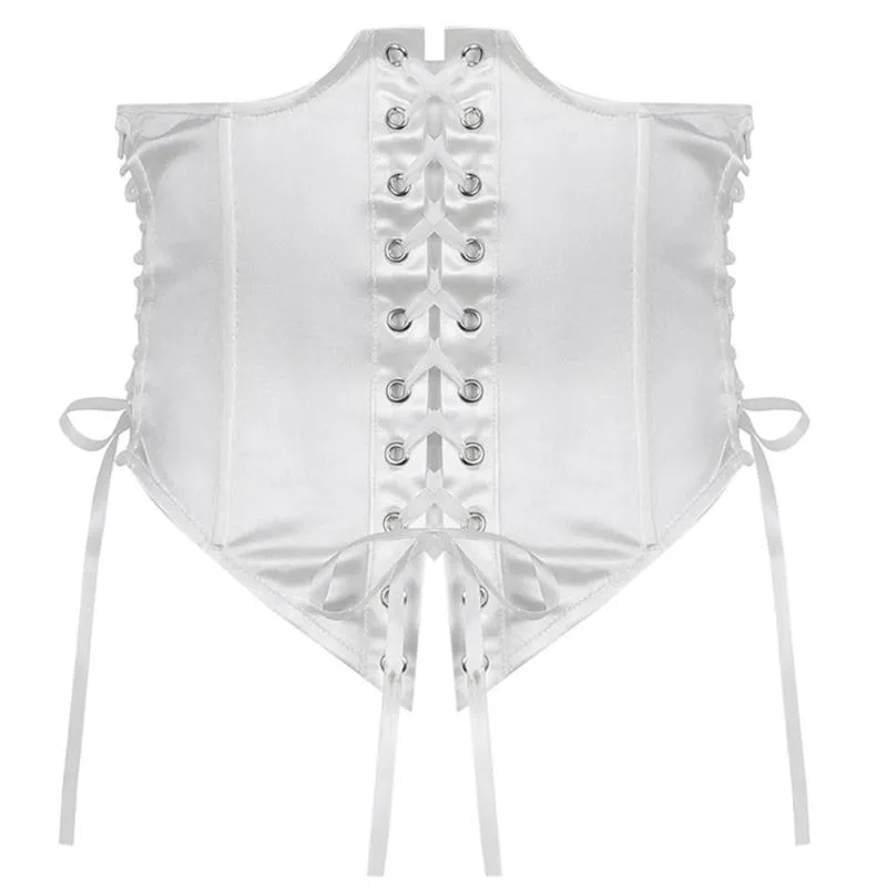 Bälten elegant blommig snörning bälte korsett stickat skörd topp kvinnor boho bustier sexig rave outfit damkläder cummerbunds dropship