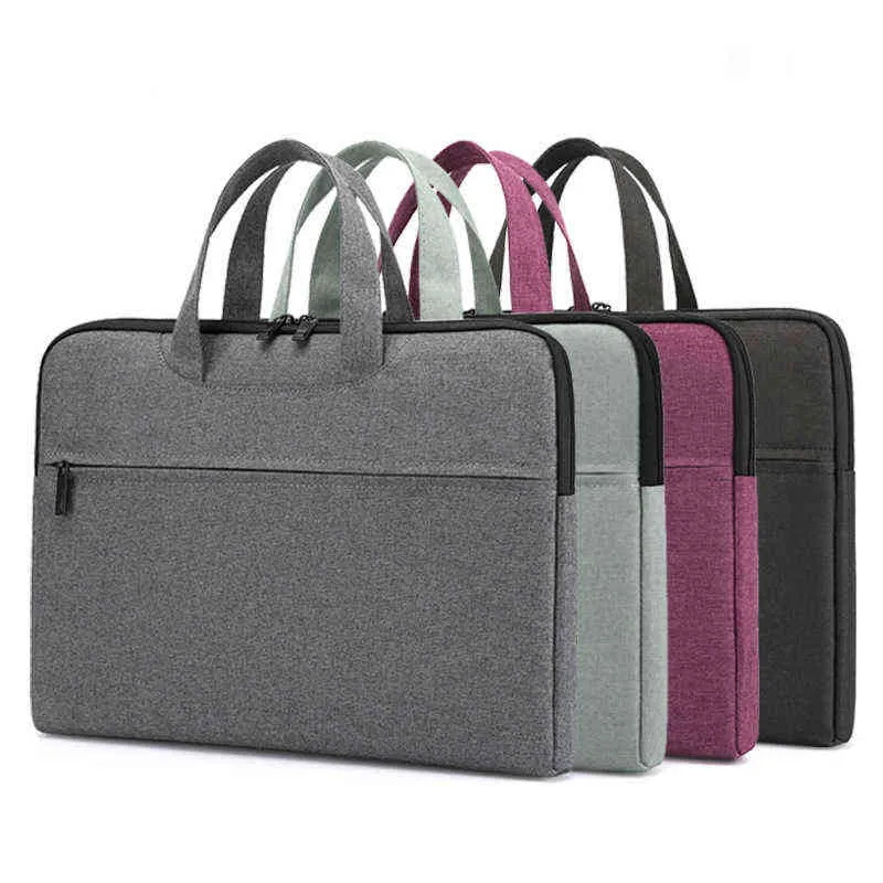 Business Aktentasche Damen Herren Business Meeting Tasche Druck Canvas Dokumententasche Tragbare Oxford Aktentasche 220718