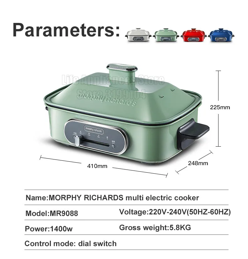 Morphy richards multi cooker mr9088 new arrivals