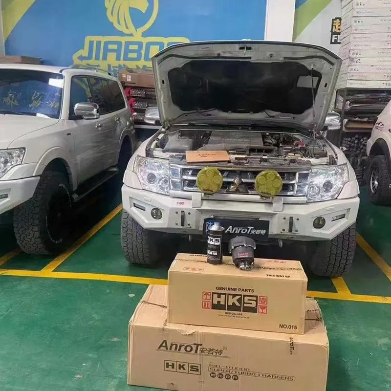 Mitsubishi Pajero 3.8L 3.0L V97 Atualização de energia HKS Kit de modificação de superalimentador mecânico Anrot VT Fit para motor 6G72