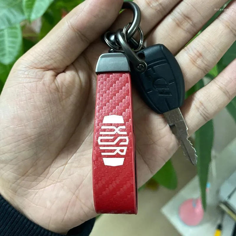 Yamaha online leather keychain