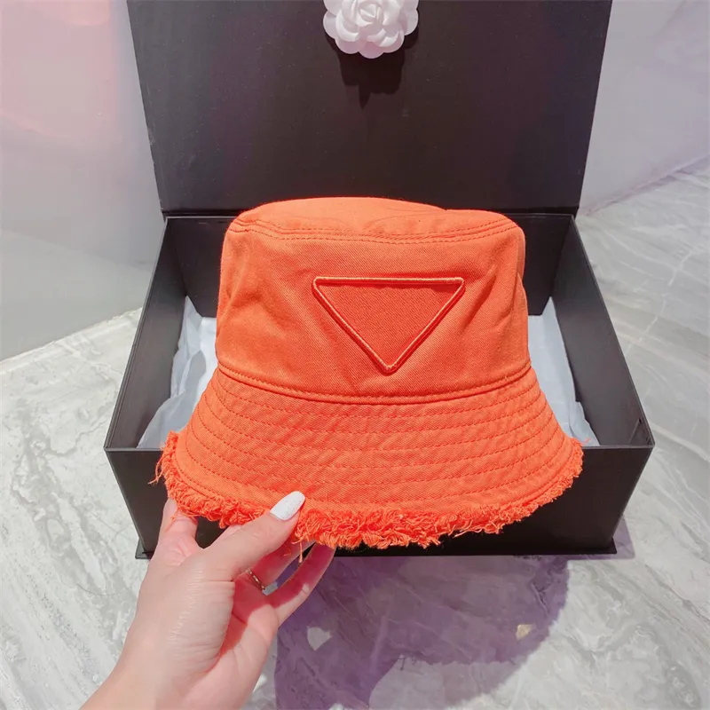 Mode Canvas Bucket Hat Unisex broderad logotyp Brev Hatt Män Dam Designer Baseball Keps hög kvalitet