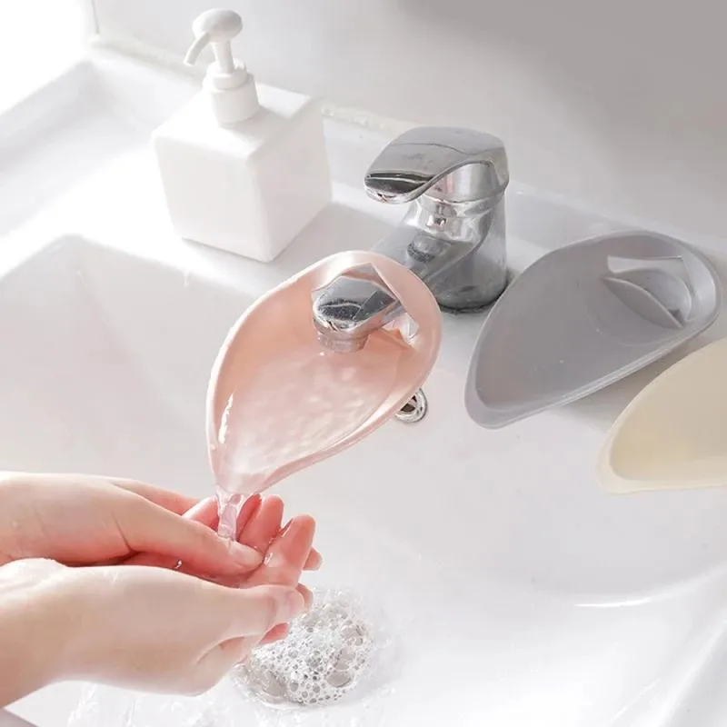 Kran Extender Woda Oszczędność Pomocy Dzieci Wash Hand Device Łazienka Akcesoria Kuchnia Akcesoria Umywalka Faucet Rozszerzenie Dropshipping