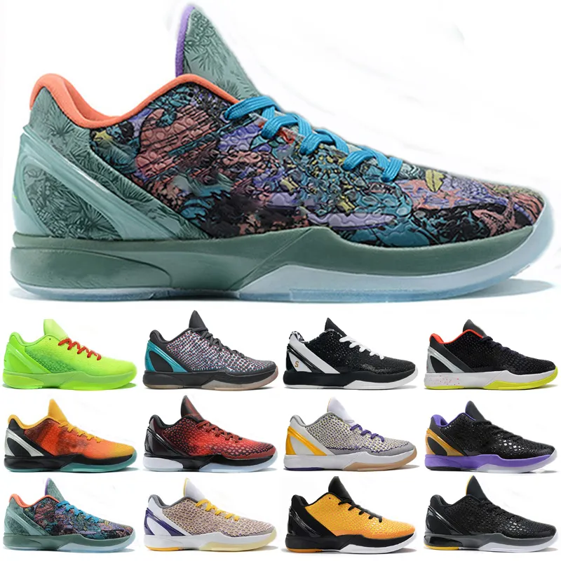 Shoes Black Mamba 6 Kids Grinch Mambacita Basketball Sneakers Store Men