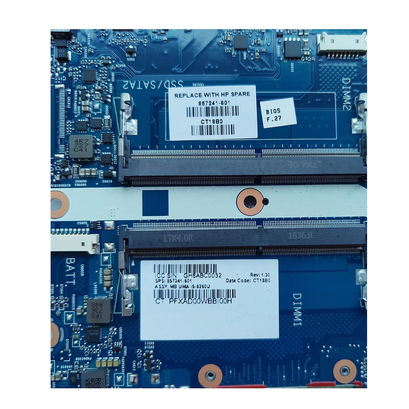 F r HP Envy 15 As Laptop Motherboard 857242 001 857242 501 857242