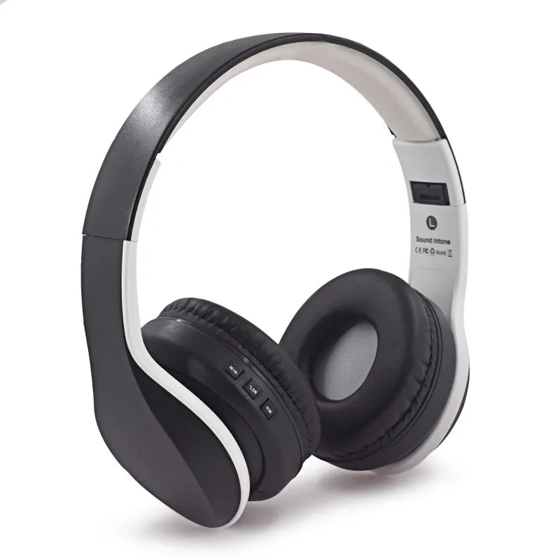 ワイヤレスステレオHIFI USB CヘッドフォンBluetooth Compatibe Music Wireless Headets