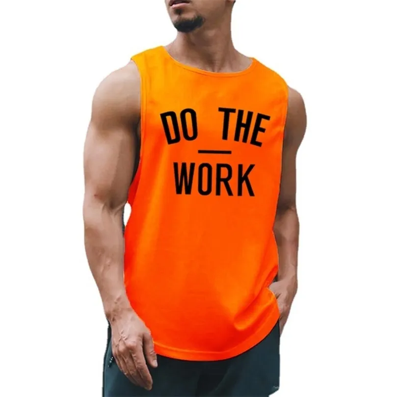 MuscleGuys Brand Running Vest Men Mesh Gym Kleding Fitness Tanktops Bodybuilding Mouwloze shirt Heren Sport Stringer Jerseys 220621